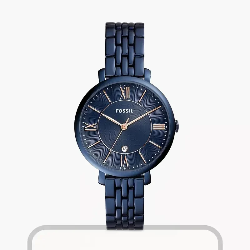 Fossil Jacqueline Blue Dial Ladies Watch